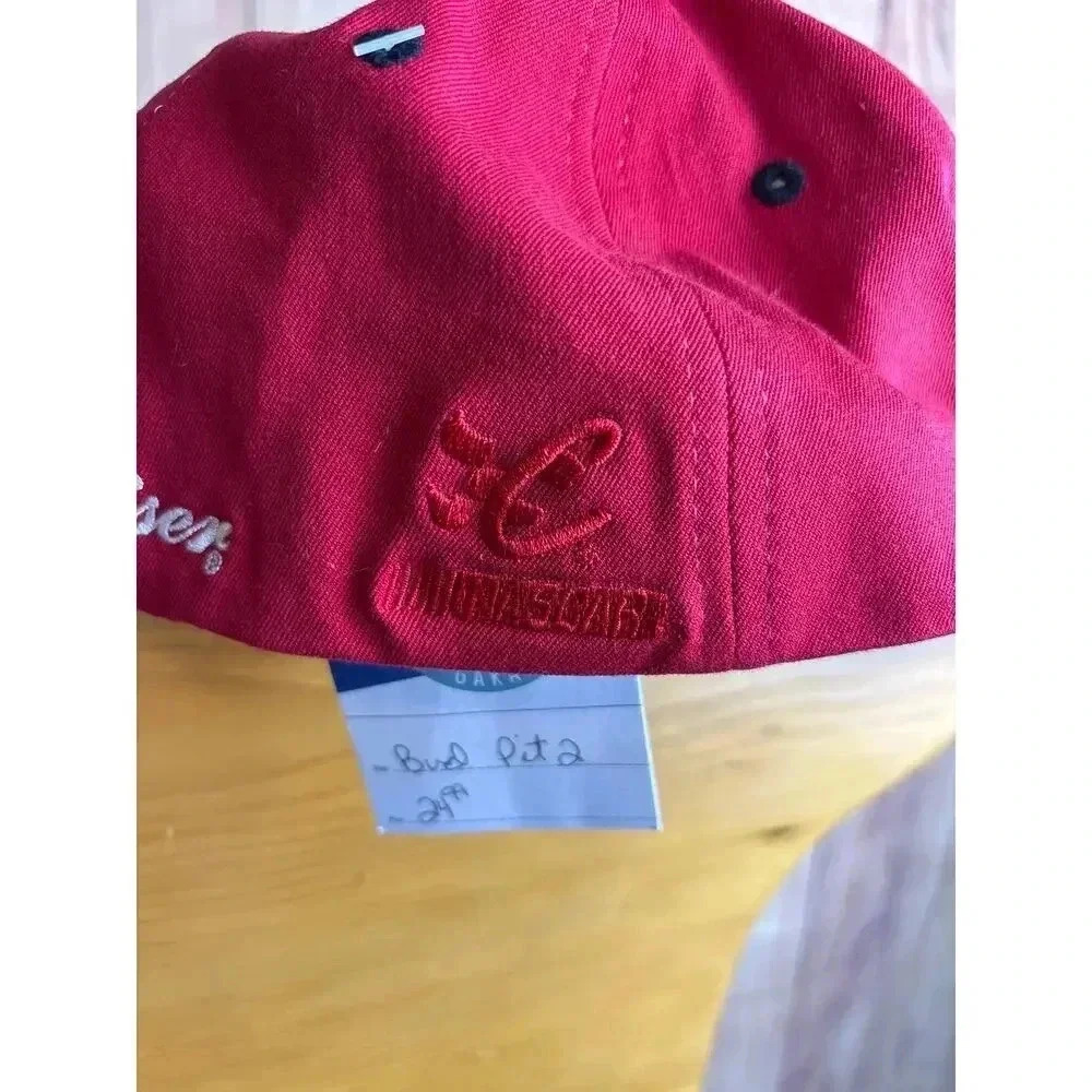Budweiser Dale Earnhardt Jr Nascar Baseball Cap Hat Chase Authentics NEW - Picture 4 of 9